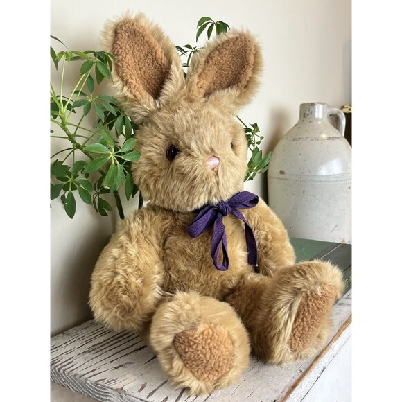 Vintage Charter Club Easter Bunny Rabbit Plush / Spring / Holiday / Country 20” - Picture 8 of 8
